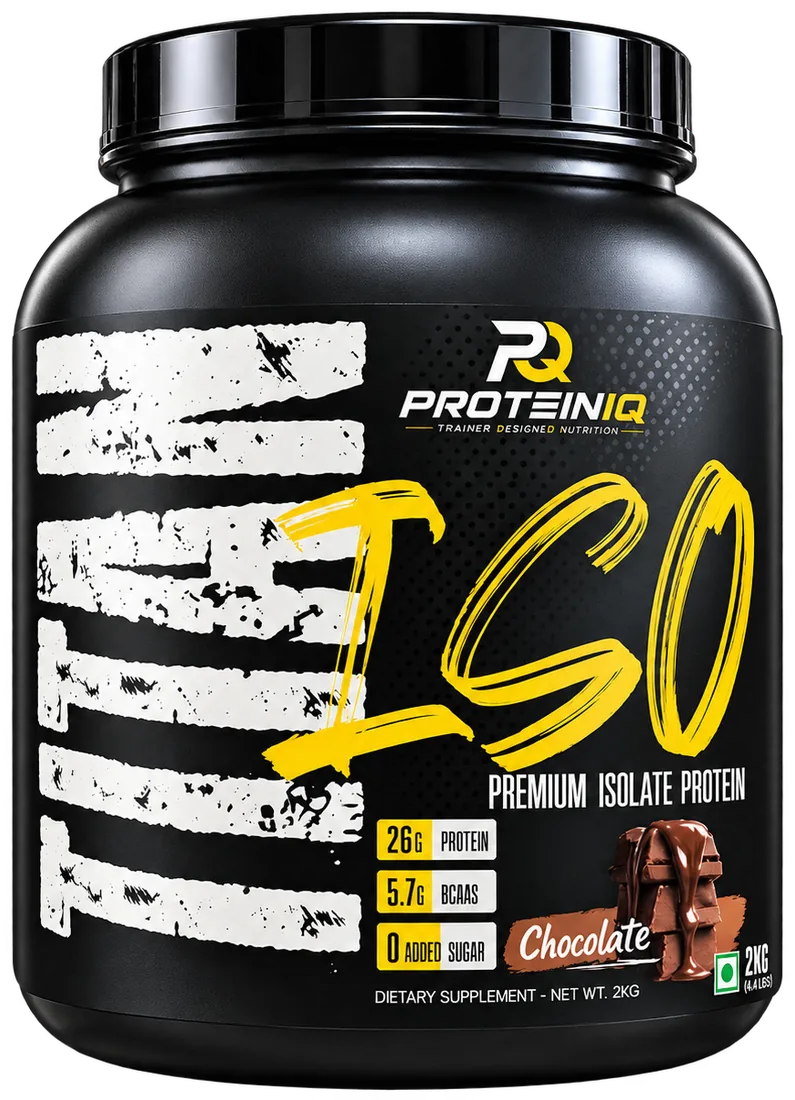 ProteinIQ Titan Iso chocolate tub